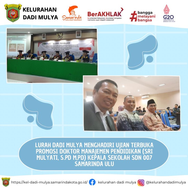 AGENDA KELURAHAN DADI MULYA BULAN JUNI 2024