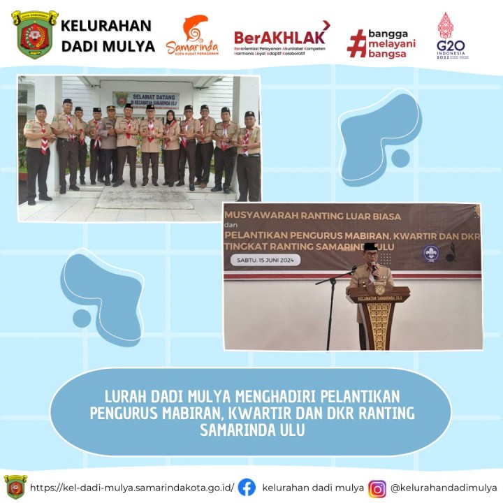AGENDA KELURAHAN DADI MULYA BULAN JUNI 2024