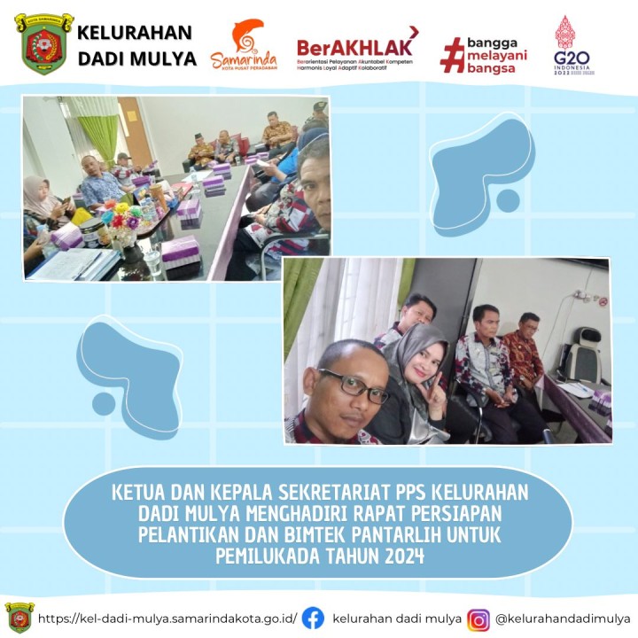 AGENDA KELURAHAN DADI MULYA BULAN JUNI 2024