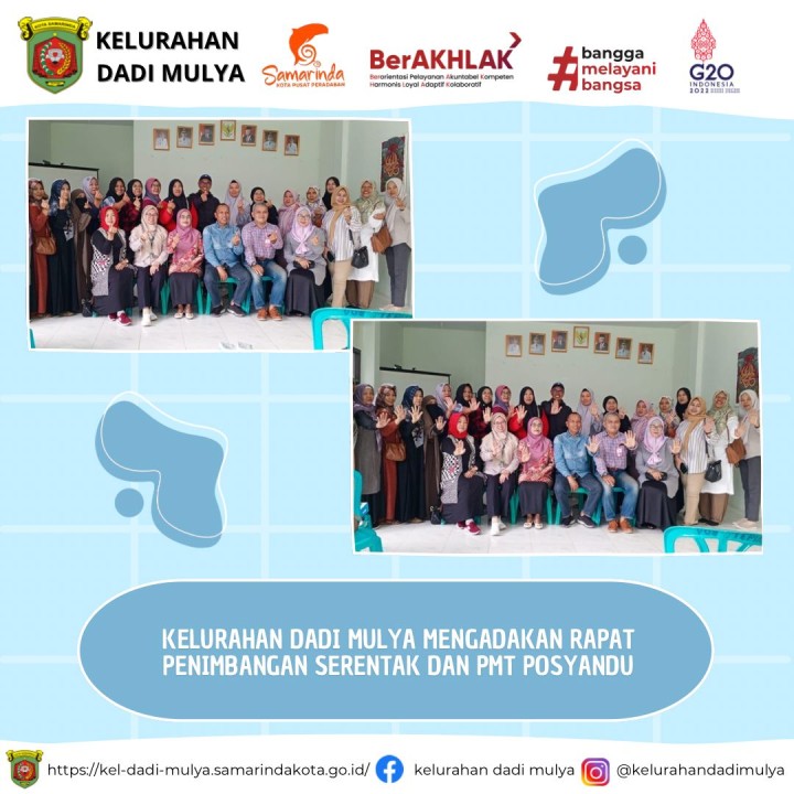 AGENDA KELURAHAN DADI MULYA BULAN JUNI 2024