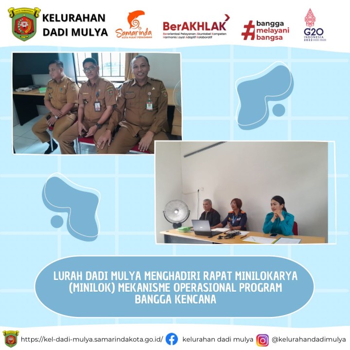 AGENDA KELURAHAN DADI MULYA BULAN JUNI 2024