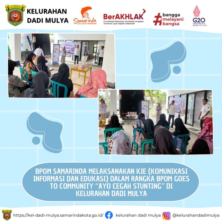 AGENDA KELURAHAN DADI MULYA BULAN JUNI 2024
