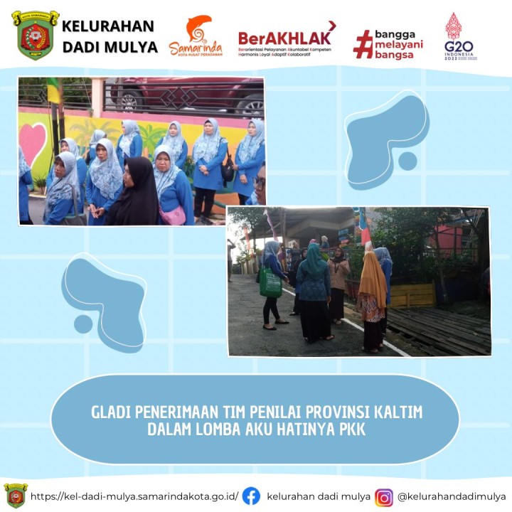 AGENDA KELURAHAN DADI MULYA BULAN JUNI 2024