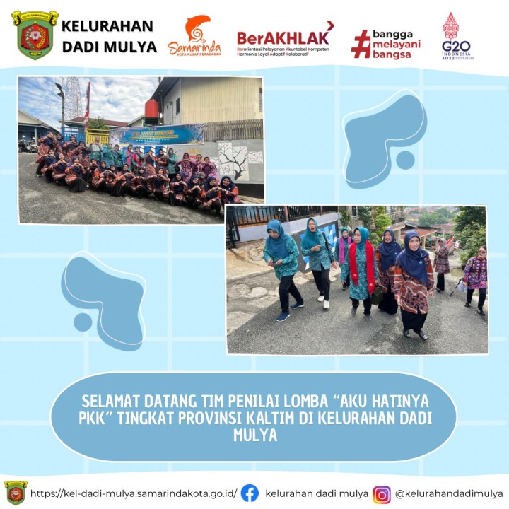 AGENDA KELURAHAN DADI MULYA BULAN JUNI 2024
