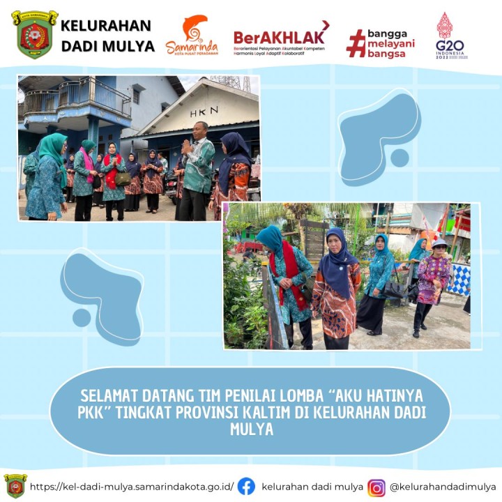 AGENDA KELURAHAN DADI MULYA BULAN JUNI 2024