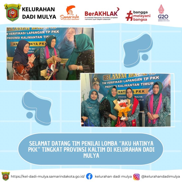 AGENDA KELURAHAN DADI MULYA BULAN JUNI 2024