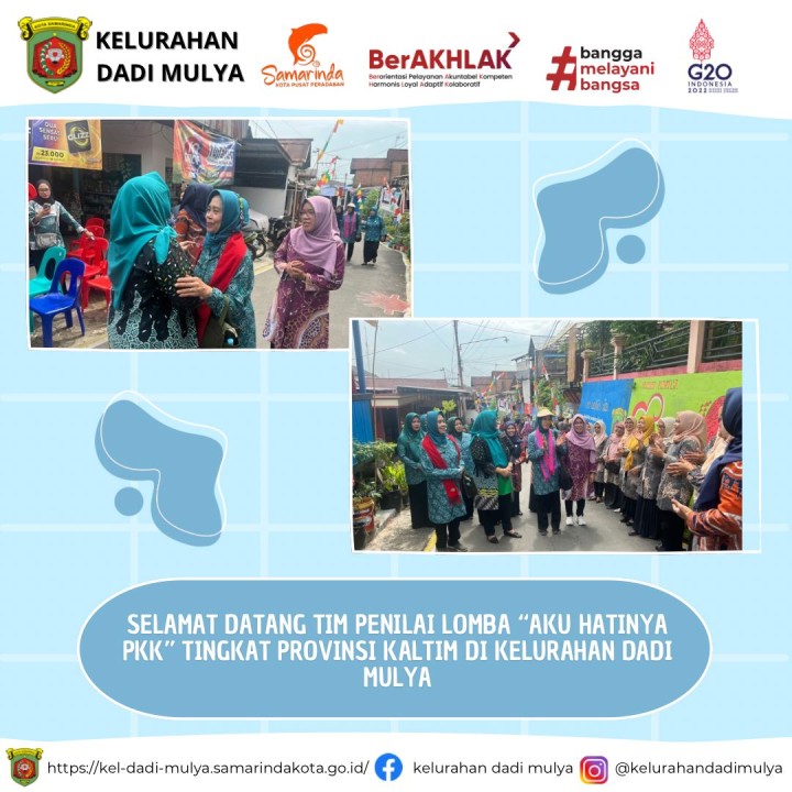 AGENDA KELURAHAN DADI MULYA BULAN JUNI 2024