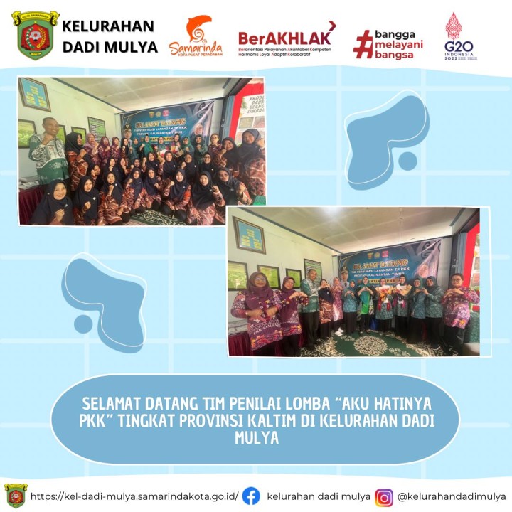 AGENDA KELURAHAN DADI MULYA BULAN JUNI 2024