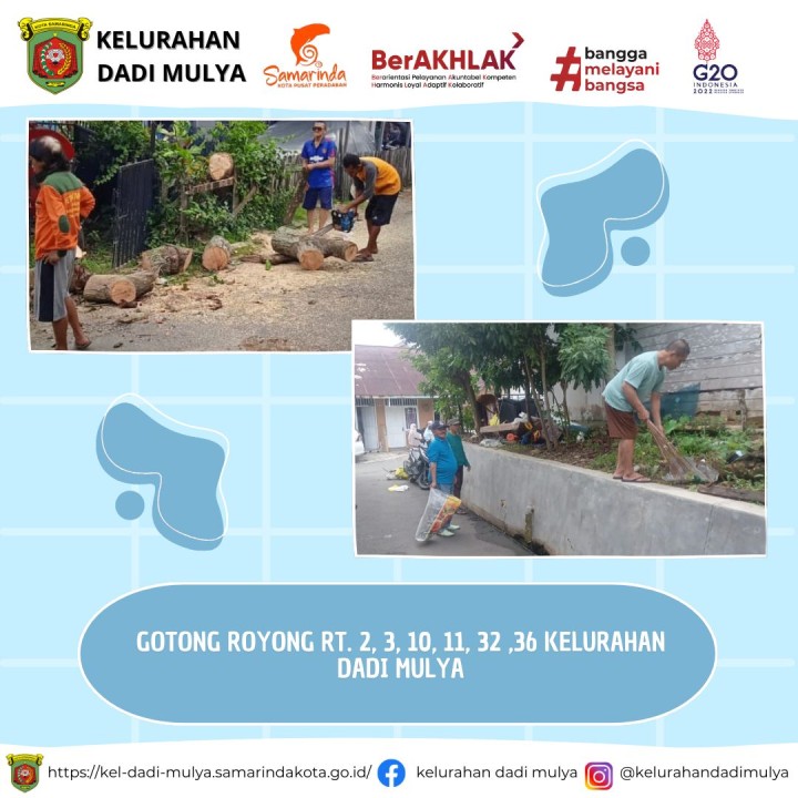 AGENDA KELURAHAN DADI MULYA BULAN JUNI 2024