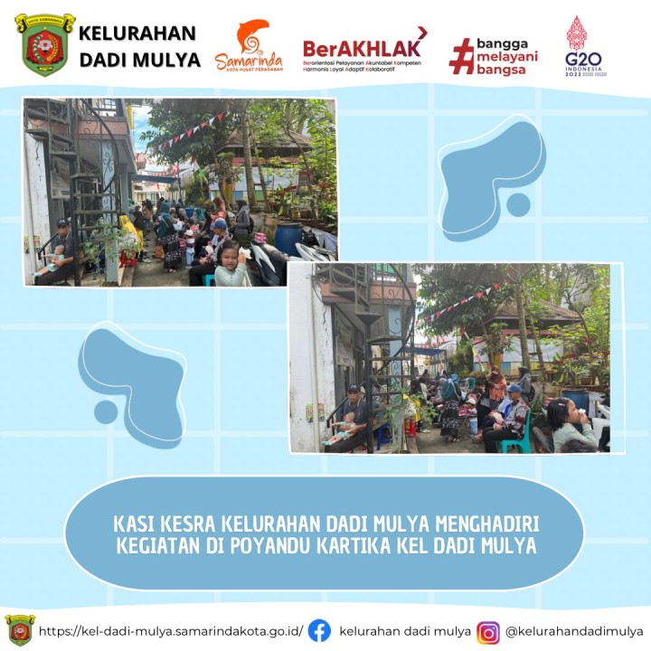 AGENDA KELURAHAN DADI MULYA BULAN JULI TAHUN 2024