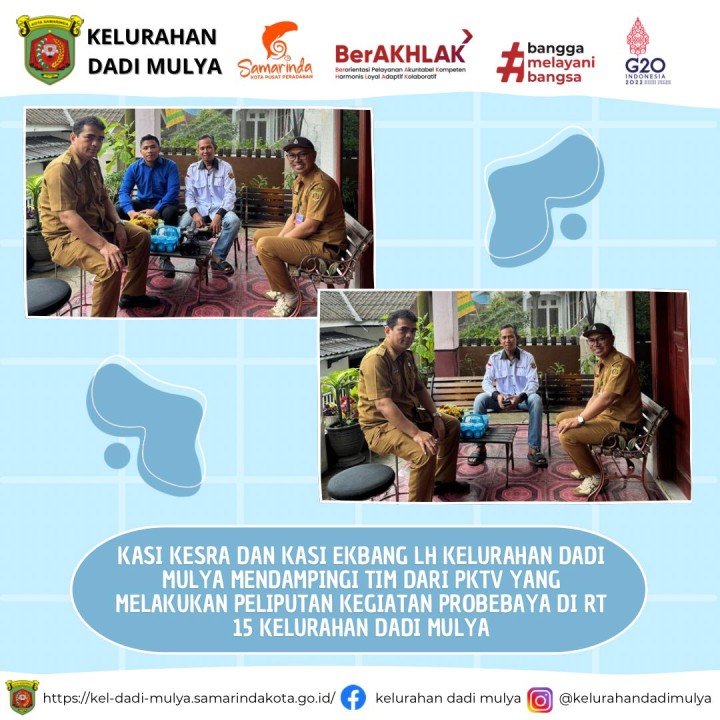AGENDA KELURAHAN DADI MULYA BULAN JULI TAHUN 2024
