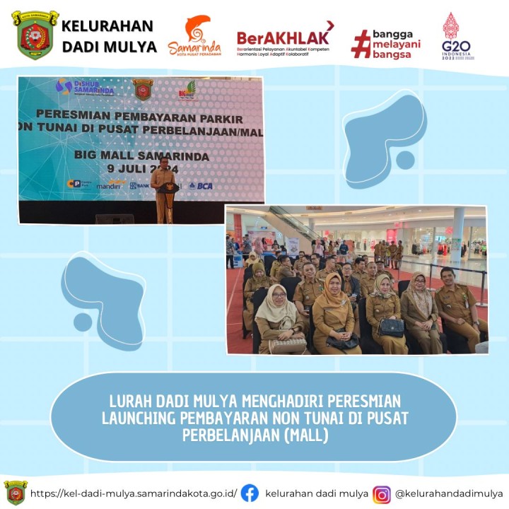 AGENDA KELURAHAN DADI MULYA BULAN JULI TAHUN 2024