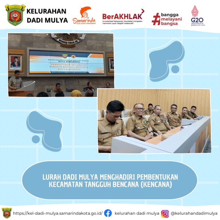 AGENDA KELURAHAN DADI MULYA BULAN JULI TAHUN 2024