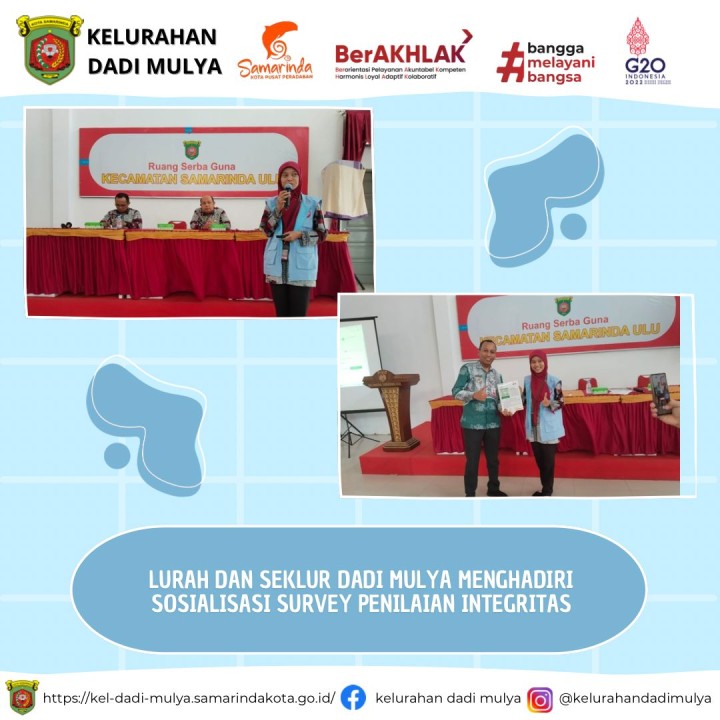 AGENDA KELURAHAN DADI MULYA BULAN JULI TAHUN 2024