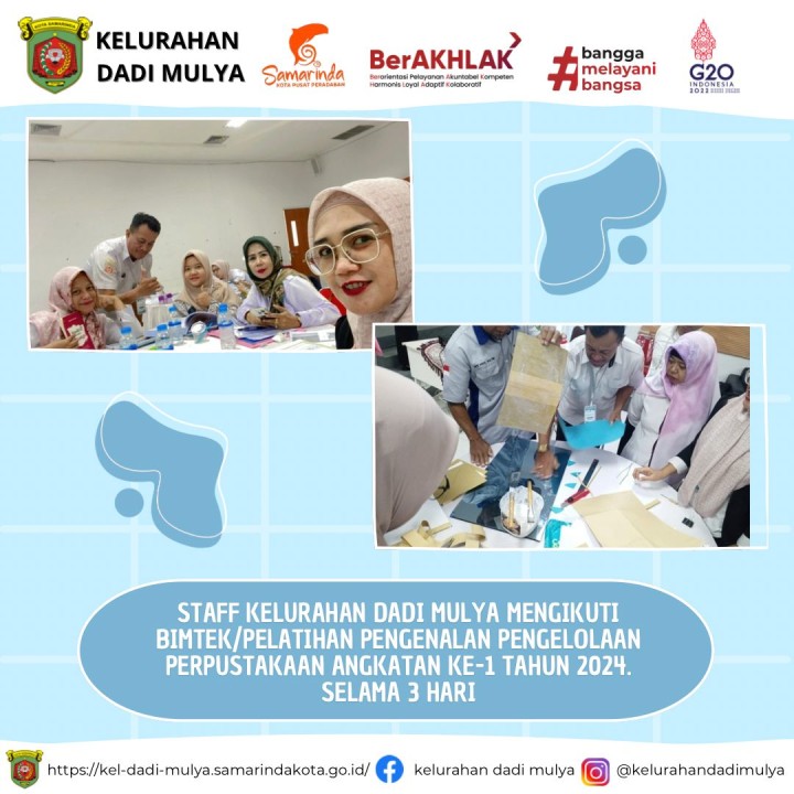 AGENDA KELURAHAN DADI MULYA BULAN JULI TAHUN 2024