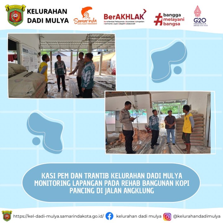 AGENDA KELURAHAN DADI MULYA BULAN JULI TAHUN 2024