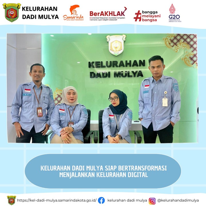 AGENDA KELURAHAN DADI MULYA BULAN JULI TAHUN 2024