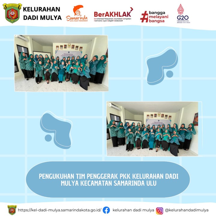 AGENDA KELURAHAN DADI MULYA BULAN JULI TAHUN 2024