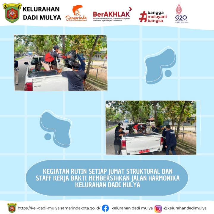 AGENDA KELURAHAN DADI MULYA BULAN AGUSTUS TAHUN 2024