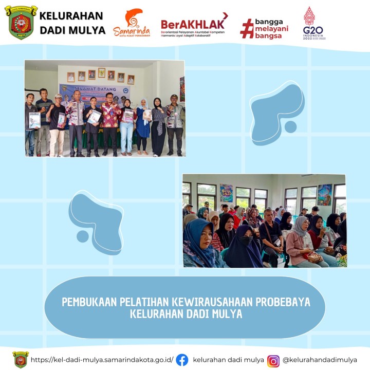 AGENDA KELURAHAN DADI MULYA BULAN AGUSTUS TAHUN 2024