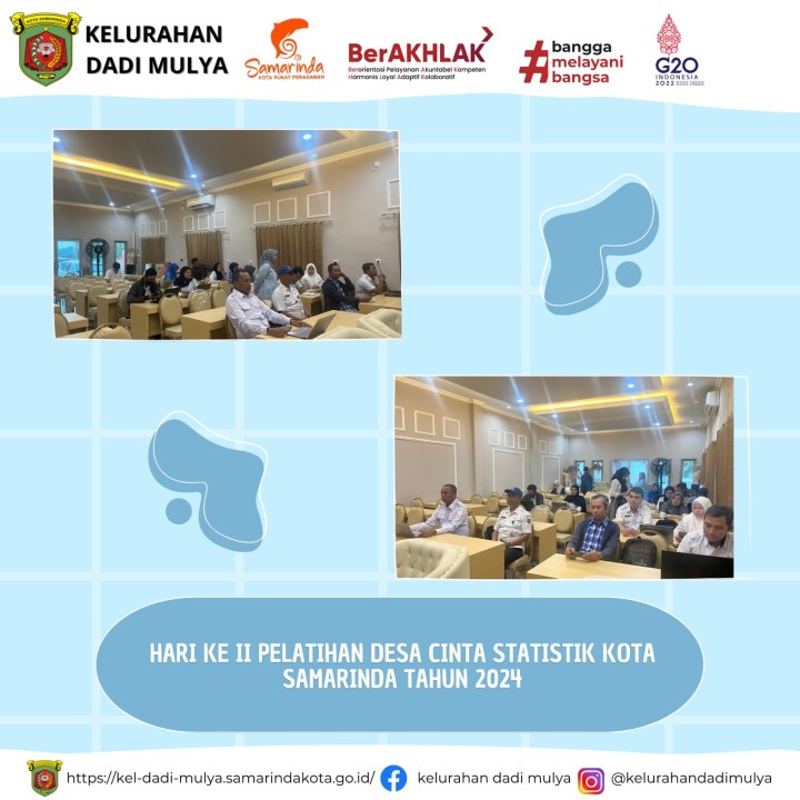 AGENDA KELURAHAN DADI MULYA BULAN AGUSTUS TAHUN 2024