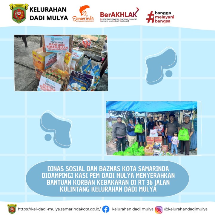 AGENDA KELURAHAN DADI MULYA BULAN AGUSTUS TAHUN 2024