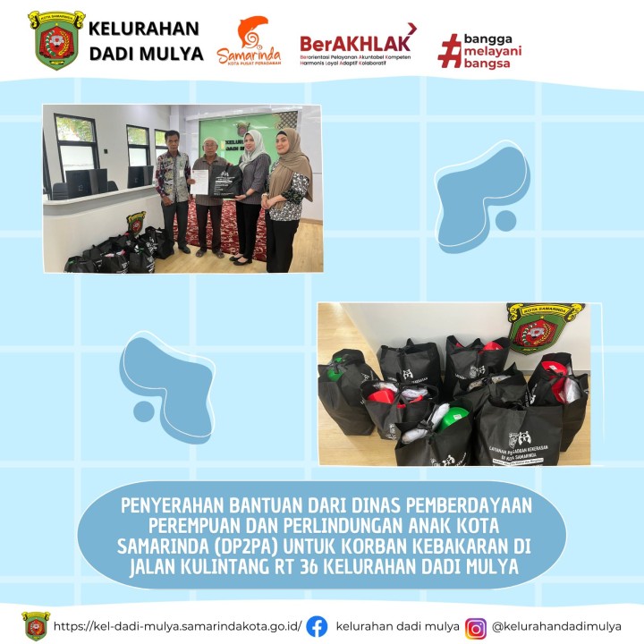 AGENDA KELURAHAN DADI MULYA BULAN AGUSTUS TAHUN 2024