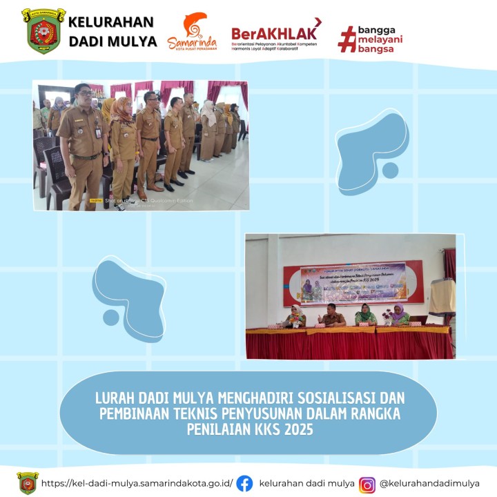 AGENDA KELURAHAN DADI MULYA BULAN SEPTEMBER TAHUN 2024