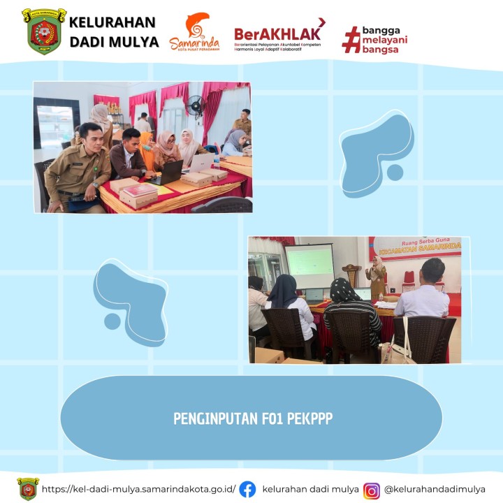AGENDA KELURAHAN DADI MULYA BULAN SEPTEMBER TAHUN 2024