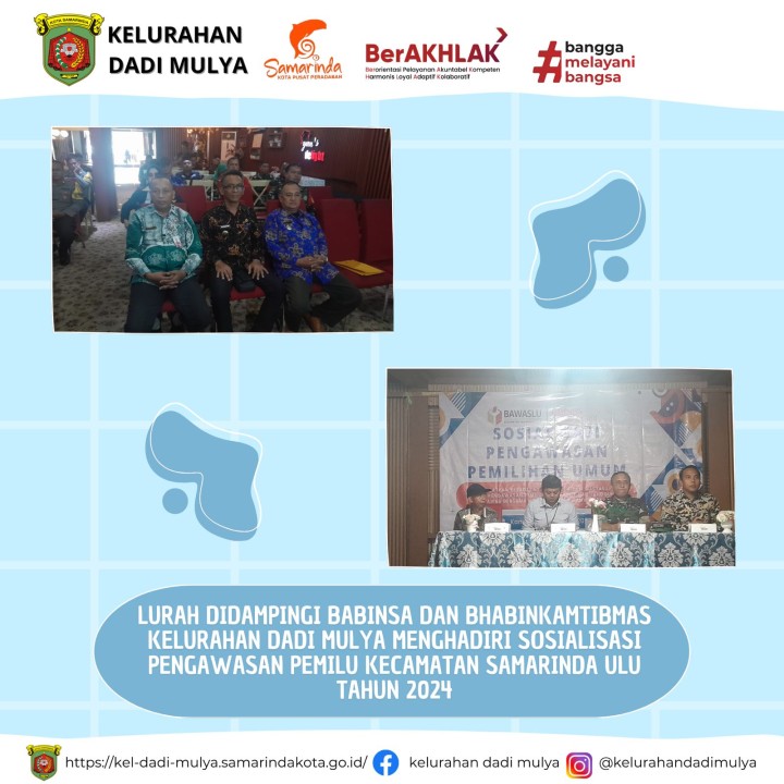 AGENDA KELURAHAN DADI MULYA BULAN SEPTEMBER TAHUN 2024