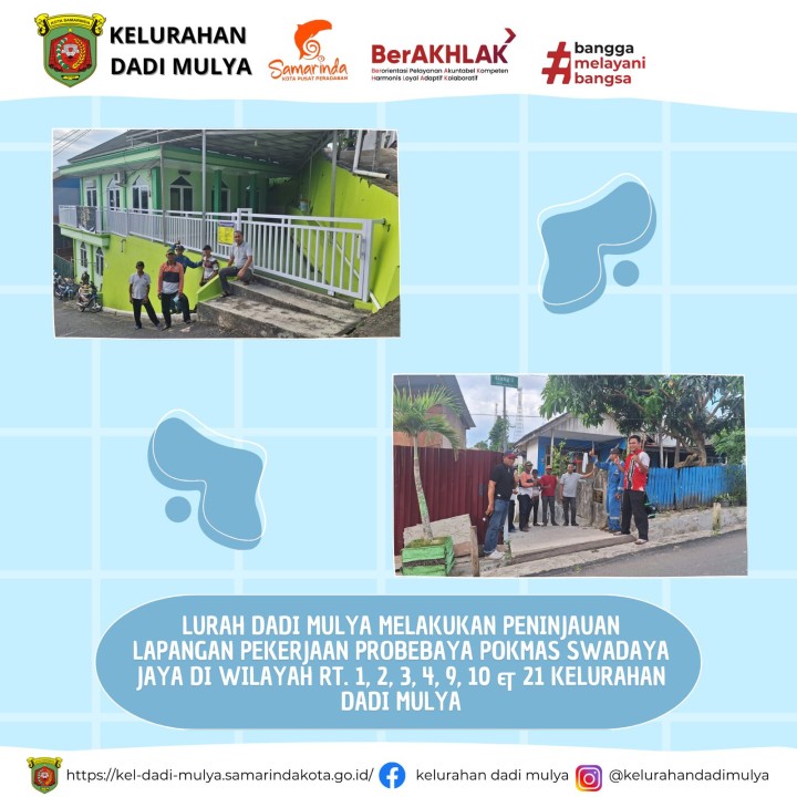 AGENDA KELURAHAN DADI MULYA BULAN SEPTEMBER TAHUN 2024