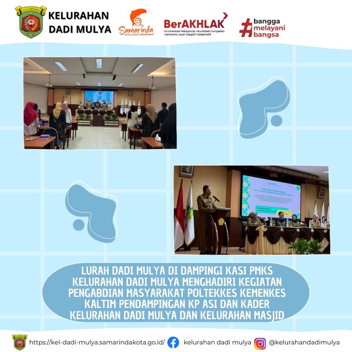 AGENDA KELURAHAN DADI MULYA BULAN SEPTEMBER TAHUN 2024