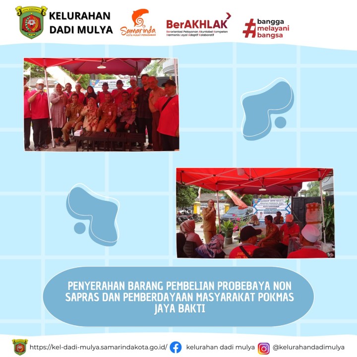 AGENDA KELURAHAN DADI MULYA BULAN SEPTEMBER TAHUN 2024