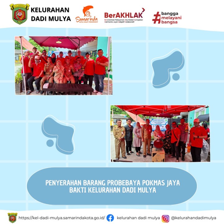 AGENDA KELURAHAN DADI MULYA BULAN SEPTEMBER TAHUN 2024