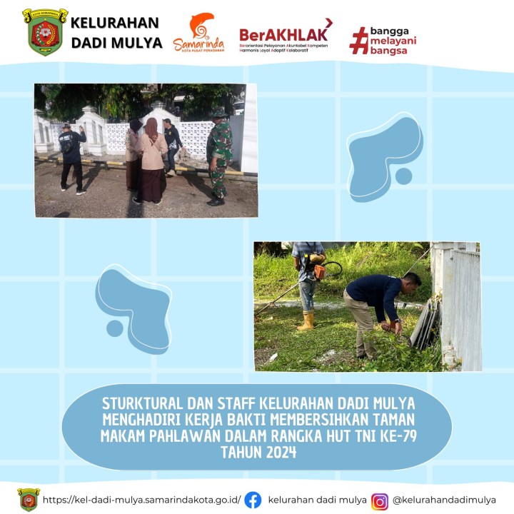 AGENDA KELURAHAN DADI MULYA BULAN SEPTEMBER TAHUN 2024