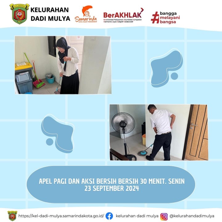 AGENDA KELURAHAN DADI MULYA BULAN SEPTEMBER TAHUN 2024