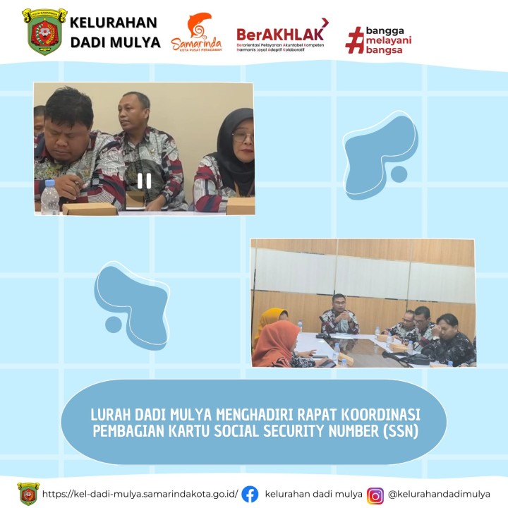 AGENDA KELURAHAN DADI MULYA BULAN SEPTEMBER TAHUN 2024