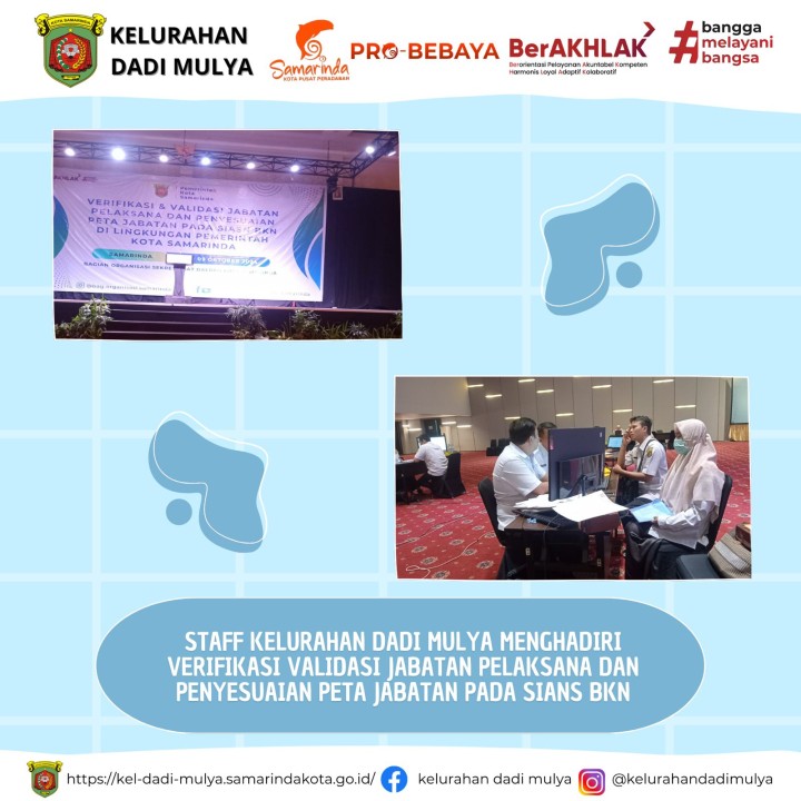 AGENDA KELURAHAN DADI MULYA BULAN OKTOBER TAHUN 2024