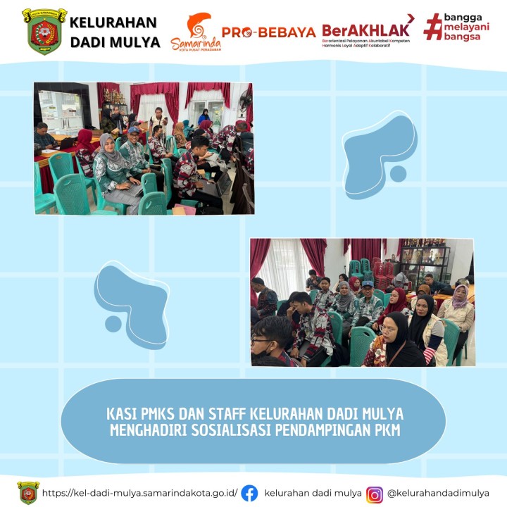 AGENDA KELURAHAN DADI MULYA BULAN OKTOBER TAHUN 2024