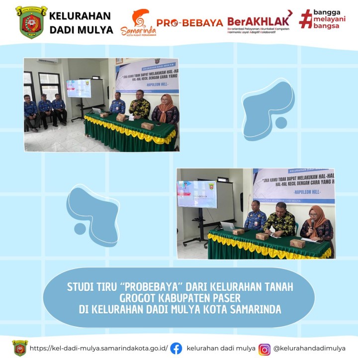 AGENDA KELURAHAN DADI MULYA BULAN OKTOBER TAHUN 2024
