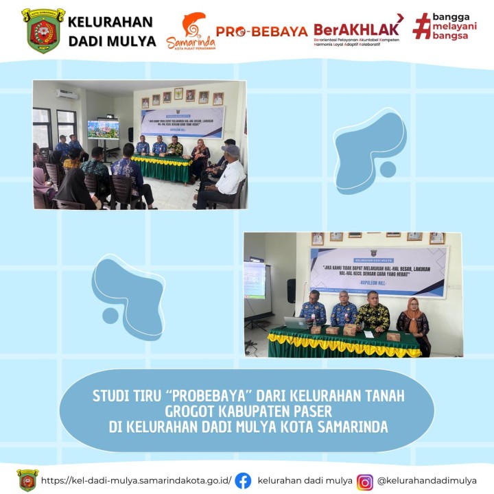 AGENDA KELURAHAN DADI MULYA BULAN OKTOBER TAHUN 2024
