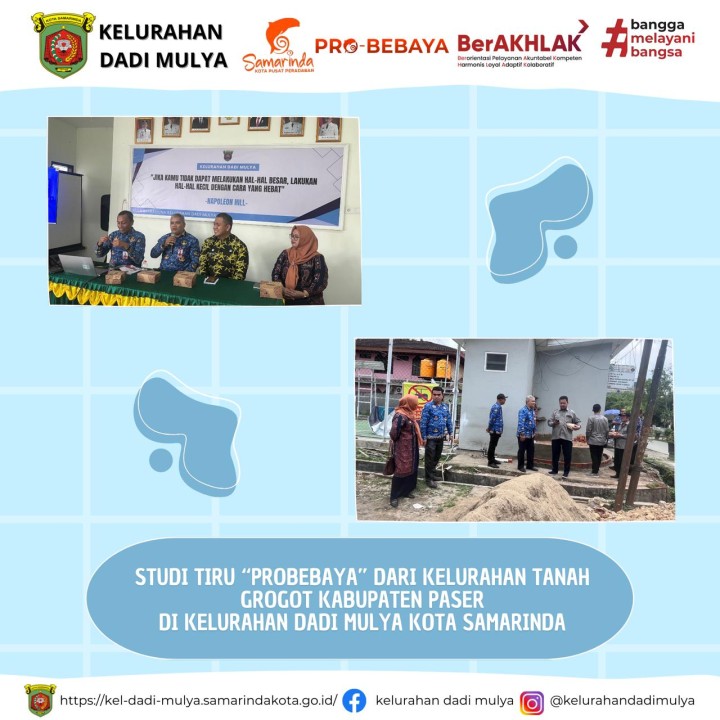 AGENDA KELURAHAN DADI MULYA BULAN OKTOBER TAHUN 2024