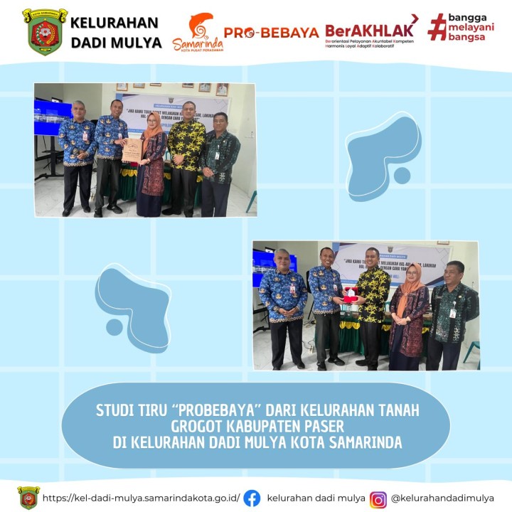 AGENDA KELURAHAN DADI MULYA BULAN OKTOBER TAHUN 2024
