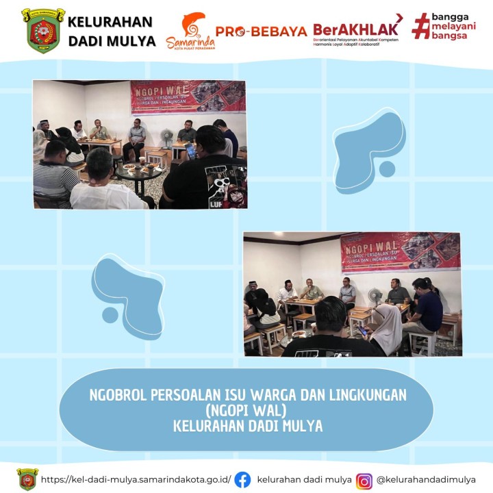 AGENDA KELURAHAN DADI MULYA BULAN OKTOBER TAHUN 2024