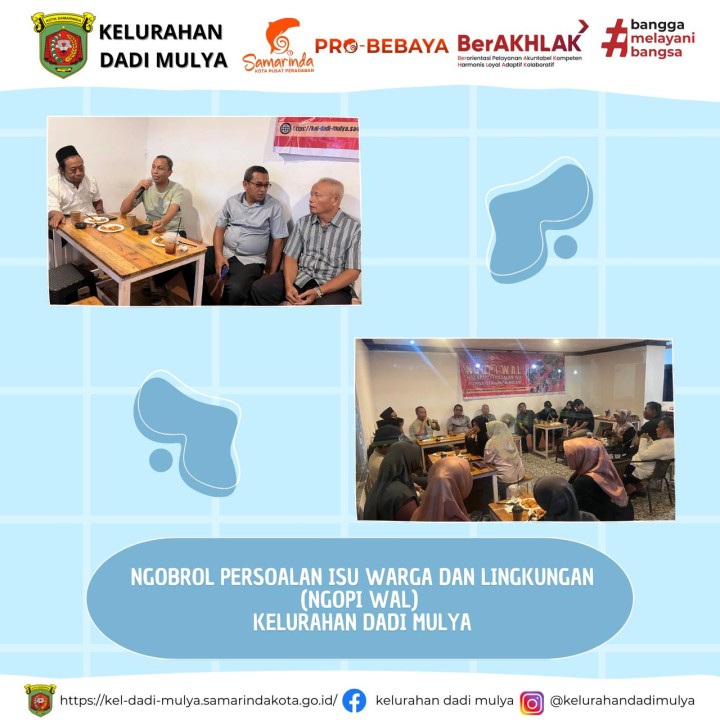 AGENDA KELURAHAN DADI MULYA BULAN OKTOBER TAHUN 2024