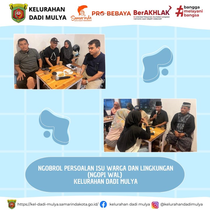 AGENDA KELURAHAN DADI MULYA BULAN OKTOBER TAHUN 2024