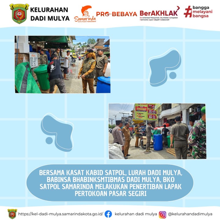 AGENDA KELURAHAN DADI MULYA BULAN OKTOBER TAHUN 2024