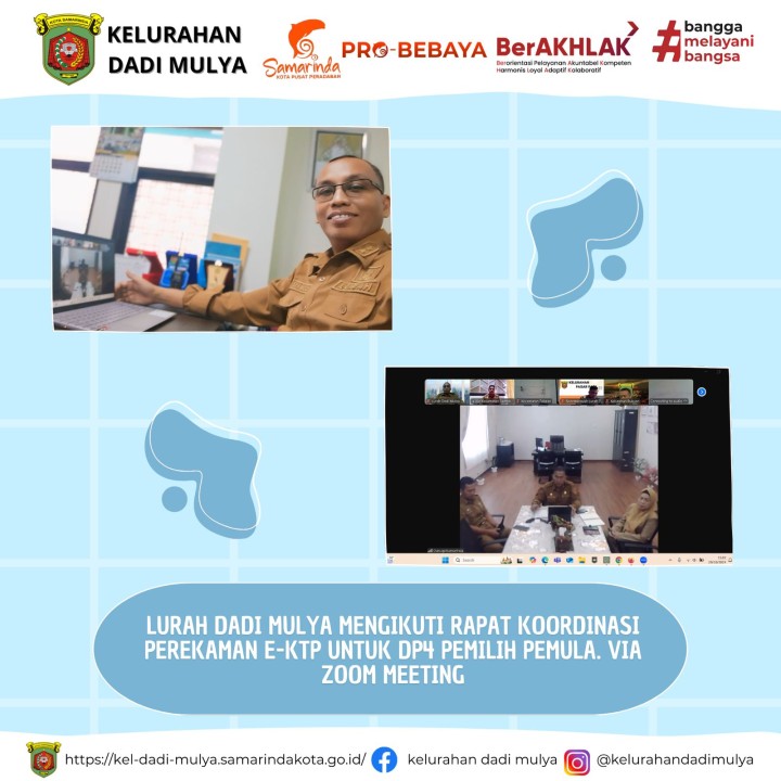 AGENDA KELURAHAN DADI MULYA BULAN OKTOBER TAHUN 2024