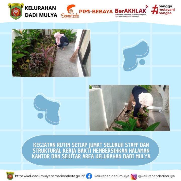 AGENDA KELURAHAN DADI MULYA BULAN NOVEMBER TAHUN 2024