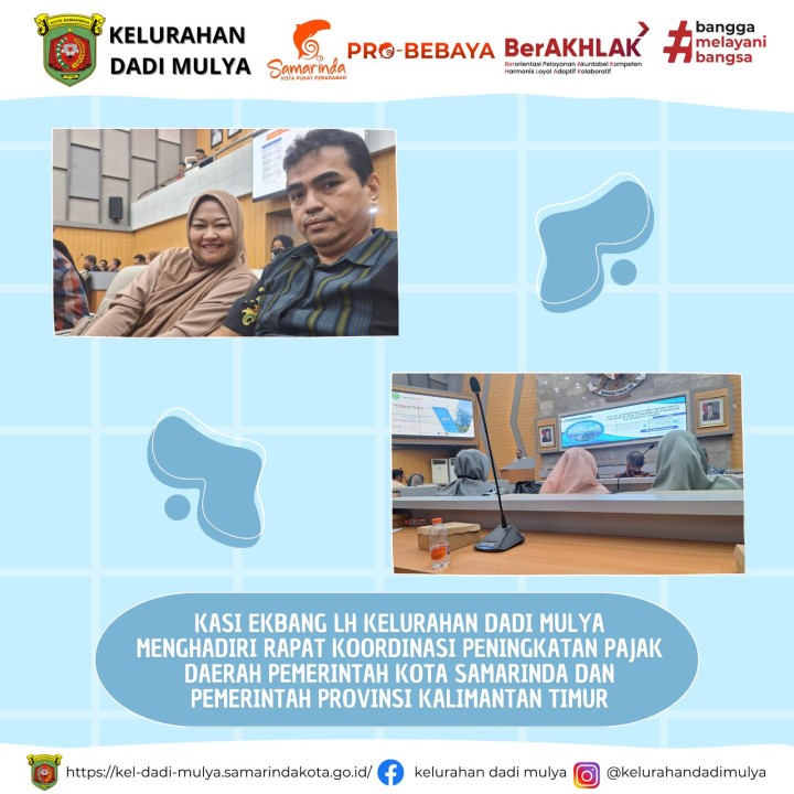 AGENDA KELURAHAN DADI MULYA BULAN NOVEMBER TAHUN 2024